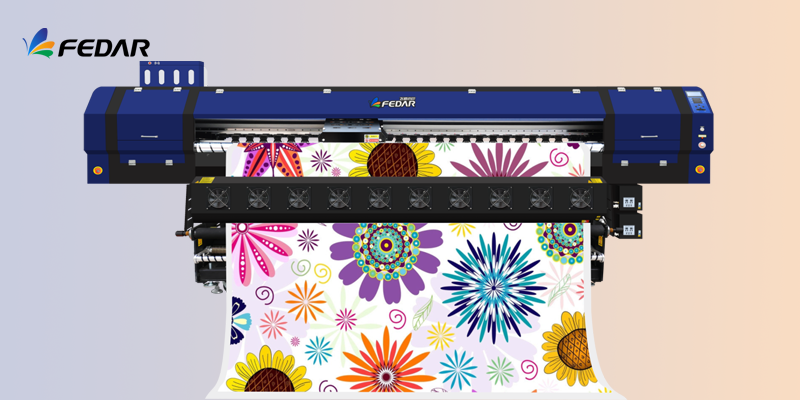 Ultra Wide, High Precision , High Speed Digital Sublimation Printer-Fedar FD5328E