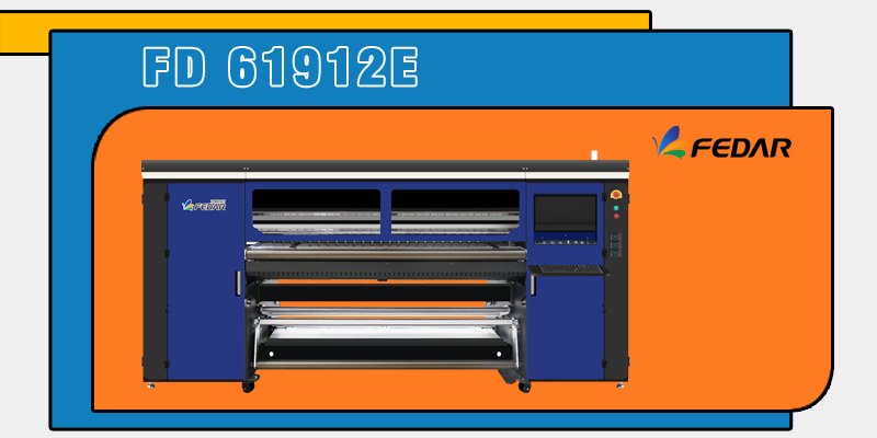 Fedar 12 Head High Speed Digital Sublimation Printer