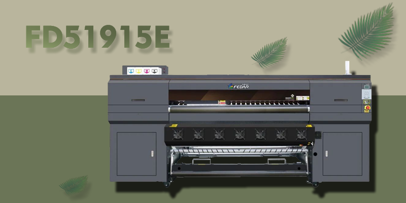 FD51915E Digital Sublimation Printing Machine Can Meet Your Various Needs