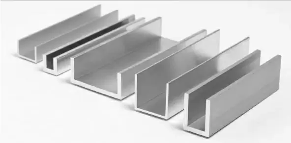 aluminum C channel and U channel profile
