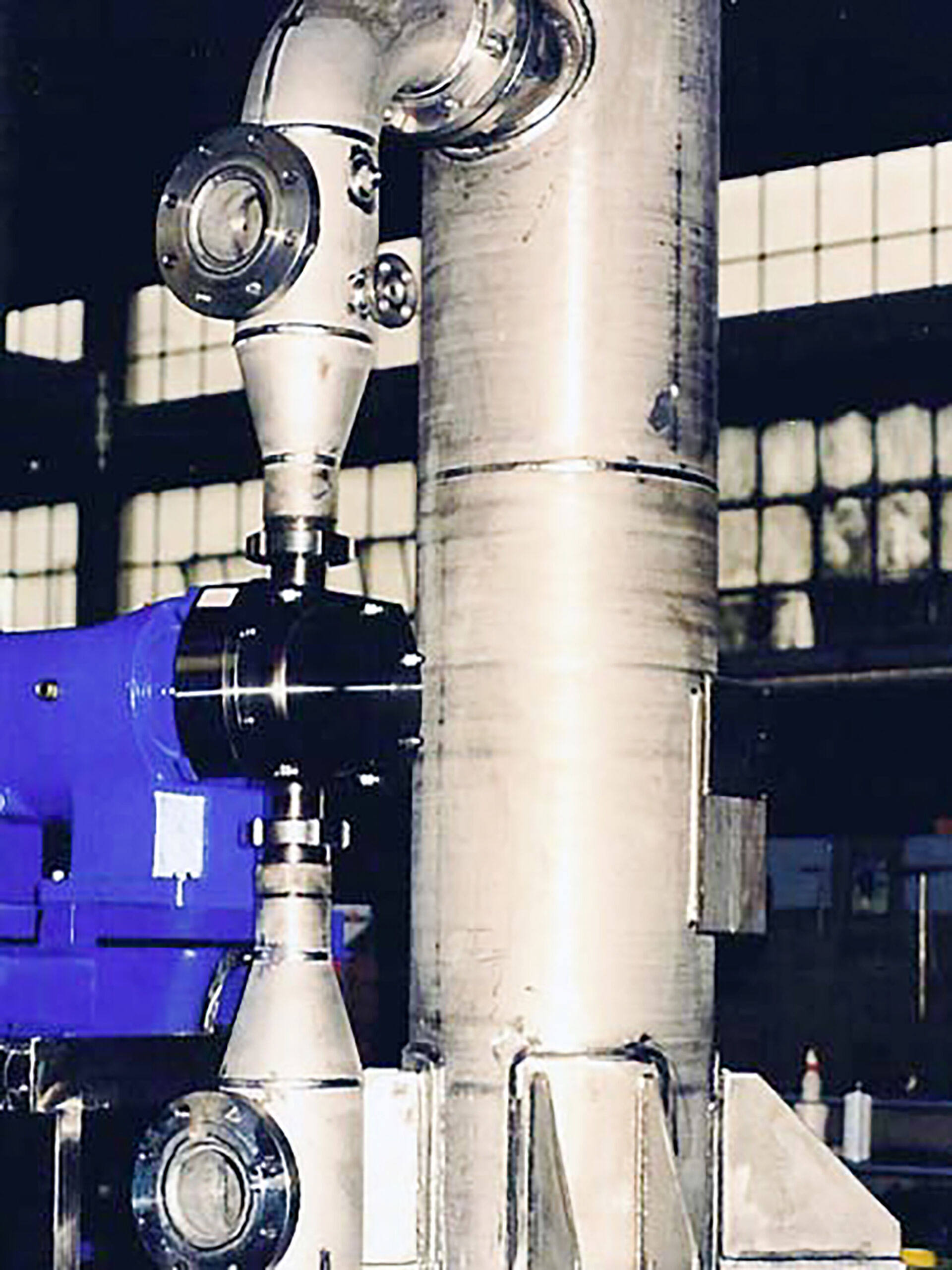 Tower saponification