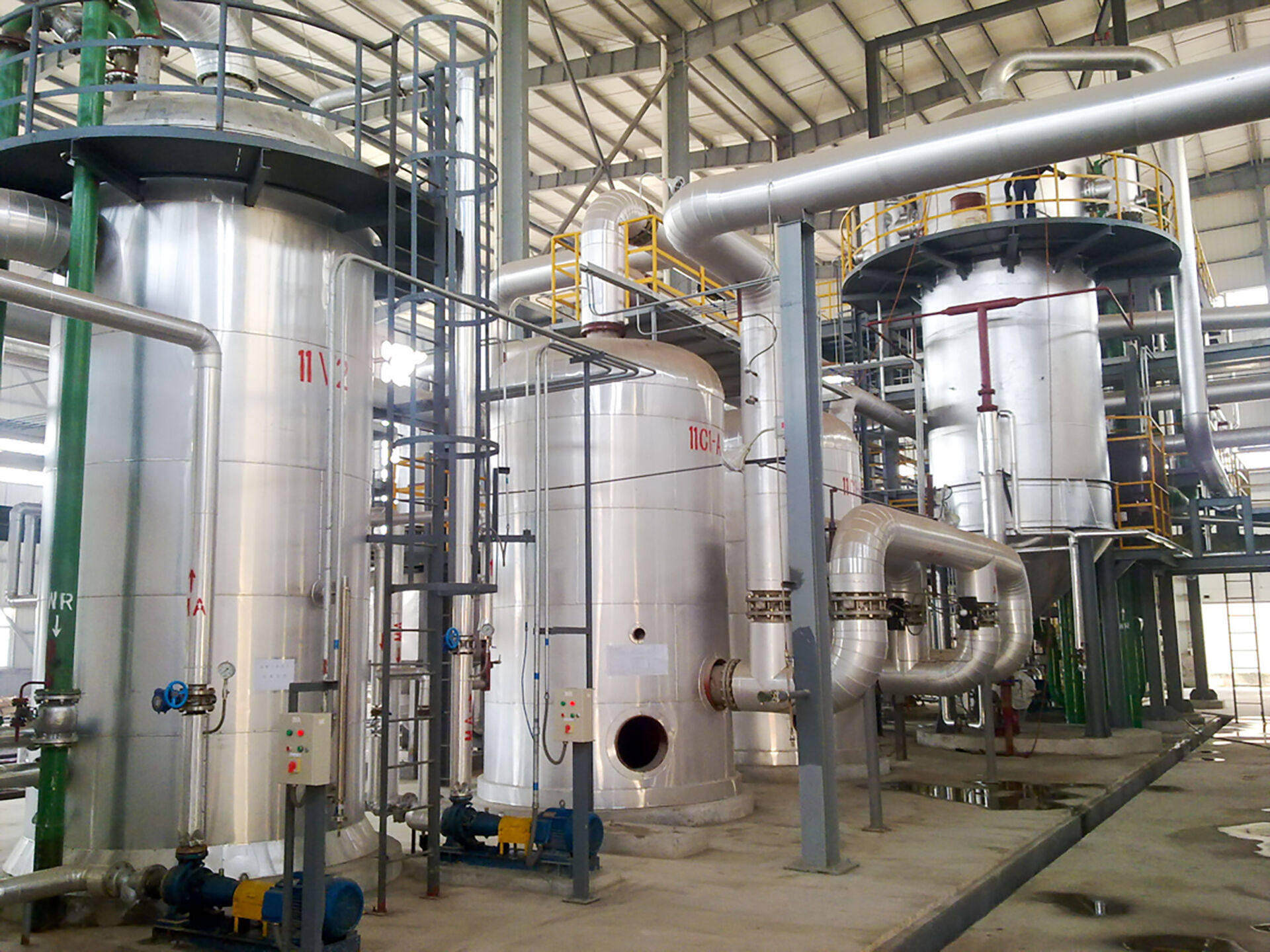 Fat and oil decolorization