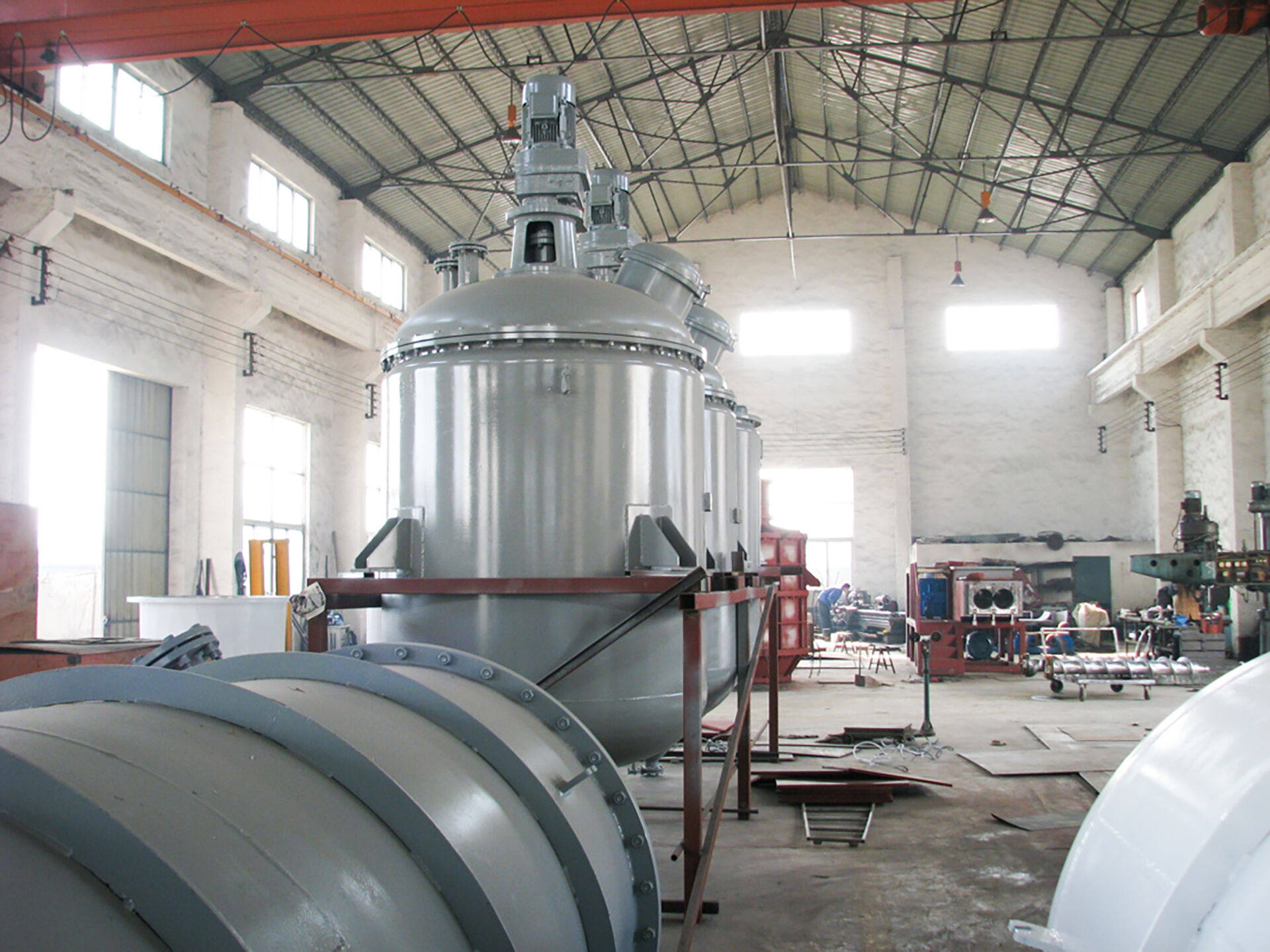 A corner of the production area