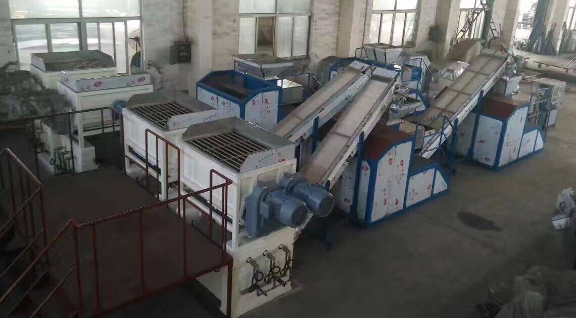 Two-color soap production line