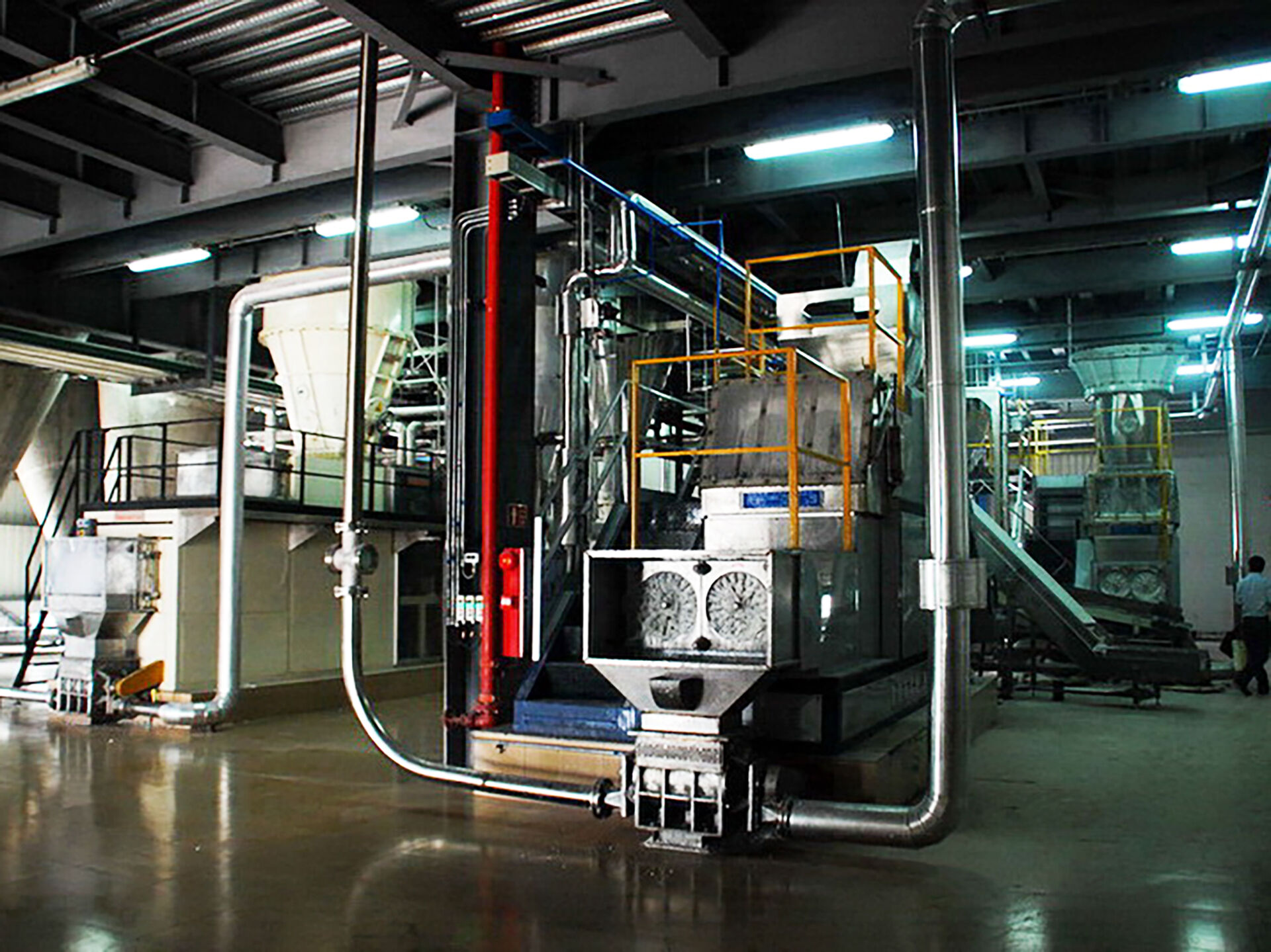 Negative pressure conveying