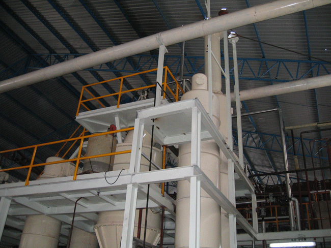 A corner of the scene