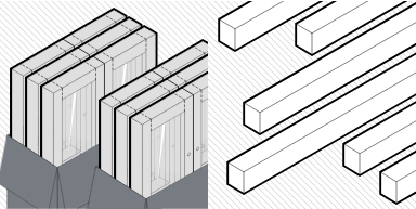 Longitudinal processing milling the window profile