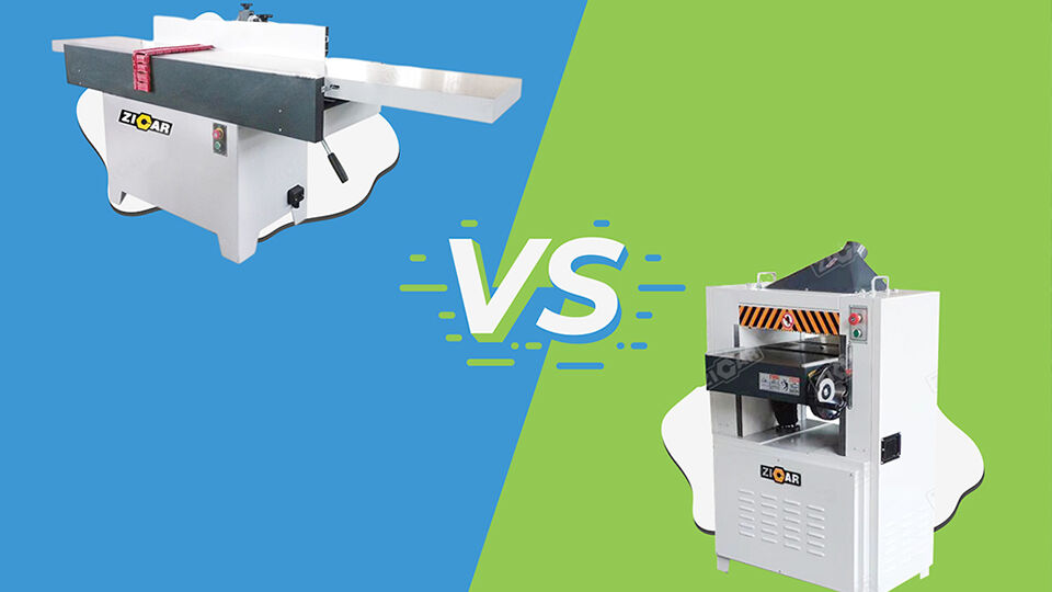 The differences between surface planer or thicknesser planer