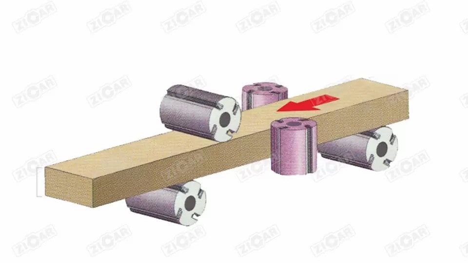 5 Axis Four Side Planer