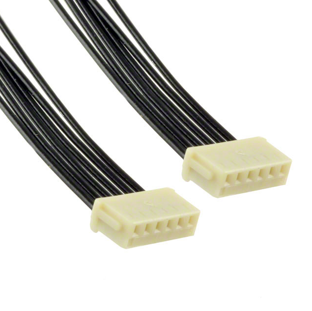 455-3003-ND 6 rectangular cable assembly socket to socket, reverse 0.500 '(152.40mm, 6.00 