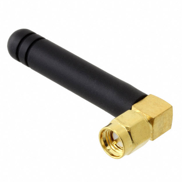 W24-RSMA-M 2.4GHz WLAN whip, right angle RF antenna harness, high-quality material stability performance RCD