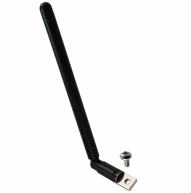 ANT-418-PW-RA 418MHz alarm, ISM, remote control, safety system whip, tilted RF antenna harness small batch customization professional team RCD