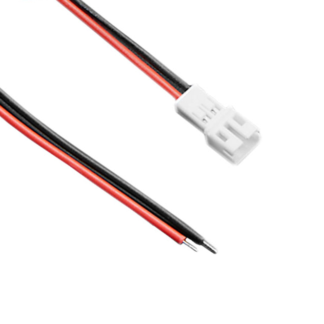 3814 2 Rectangular Cable Assembly Plug to Single Wire Lead 0.656 '(200.00mm, 7.87 