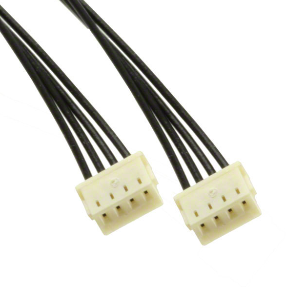 A04SR04SR30K152B 4 rectangular cable assembly socket to socket 0.500 '(152.40mm, 6.00 