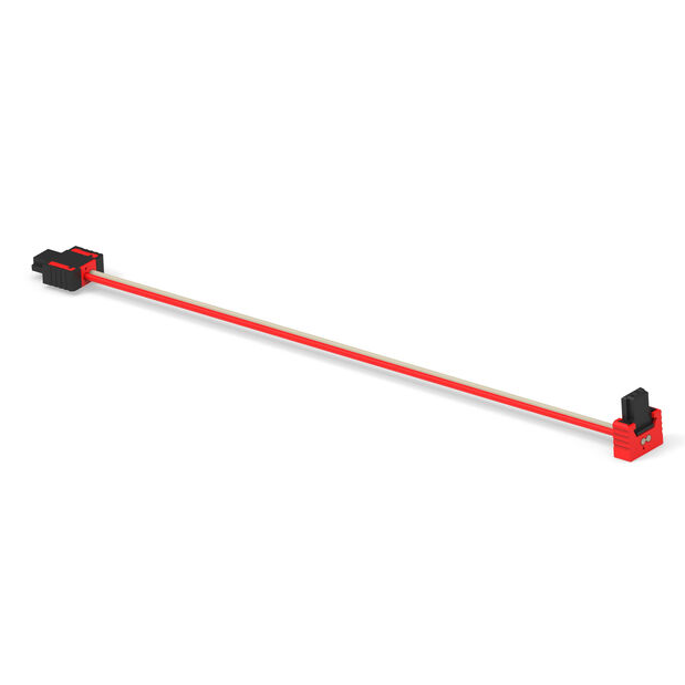 839429-E 2-pin flat flexible cable assembly socket to socket 3.94 839429-E 2-pin flat flexible cable assembly socket to socket 3.94