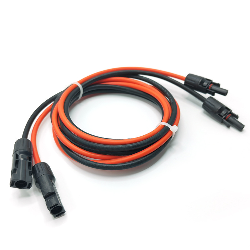 MC4 photovoltaic delay line solar panel connection line outdoor energy storage charging photovoltaic connector extension line wire harness stability performance fast delivery RCD