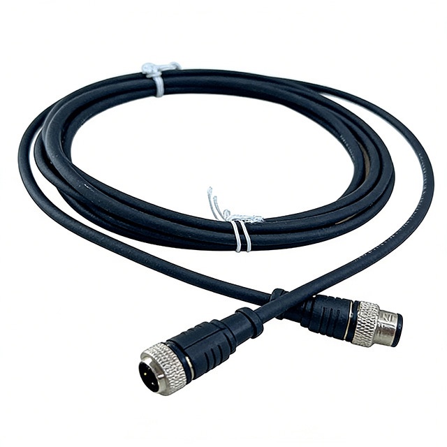 Cable de conexión directa de sensor M12 macho a hembra, arnés para robot, cable de extensión de sensor, arnés de cable de extensión de señal, fabricación profesional, personalizado según las necesidades, RCD