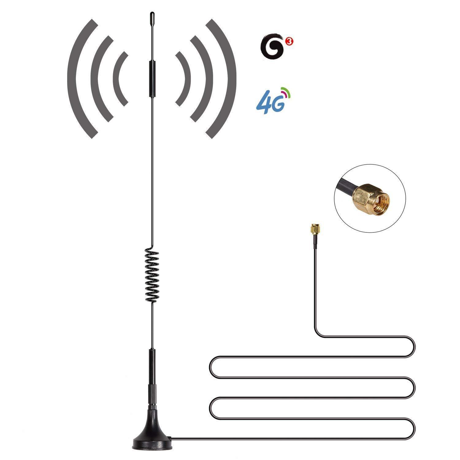 Antena de ventosa LTE 4G de frecuencia completa para máquinas expendedoras, conectividad de red, arnés externo inalámbrico para vehículos, protección ambiental ecológica, ahorro de energía y reducción del consumo RCD