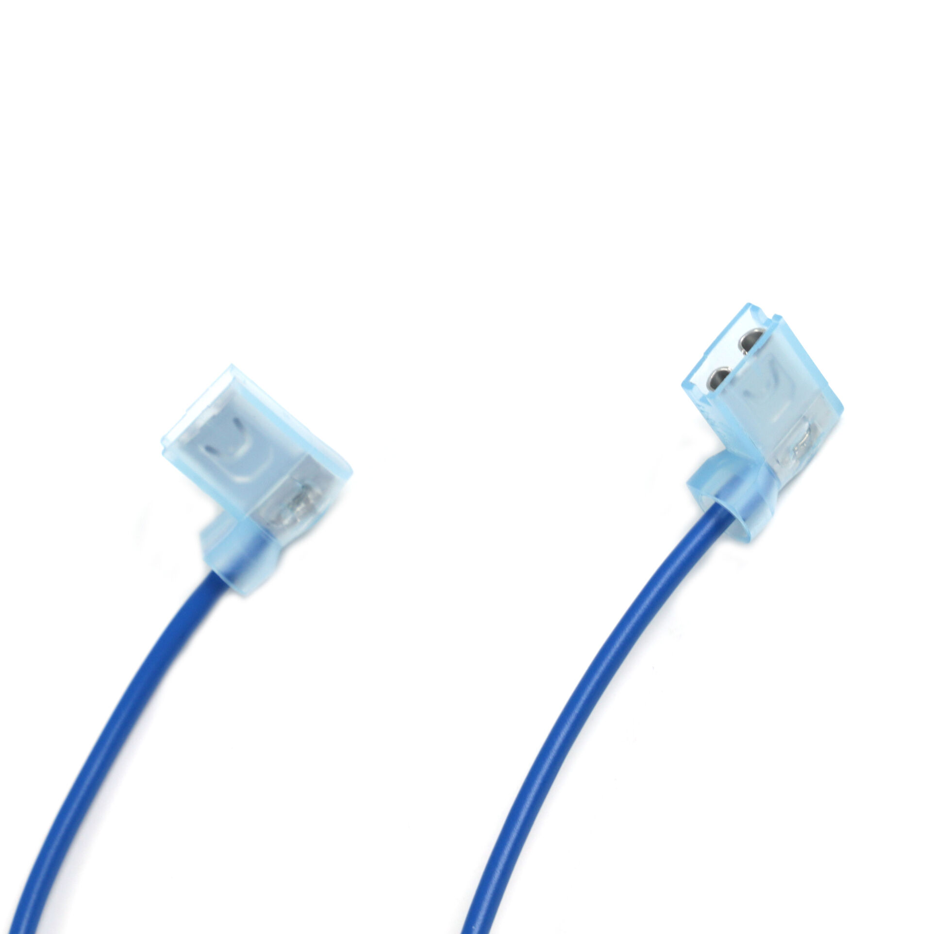 10 x 6.3mm Quick Disconnect Female Spade Terminal Crimp Connector 15CM Wire