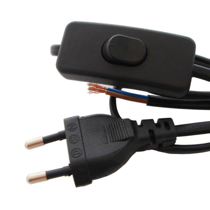 Lamp Switch Cable For Lamp Shade Table Lamp Power Cord 303 Switch Cable Europe Plug 