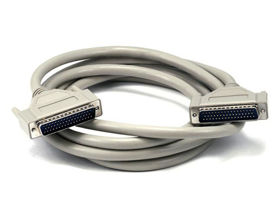 50 pin D sub db50 DB 50 connector male to male SCSI cable