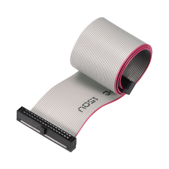 IDC Wire Flat Ribbon Cable assembly FC/FC Female Connector A-type 34Pins 1.27mm Pitch