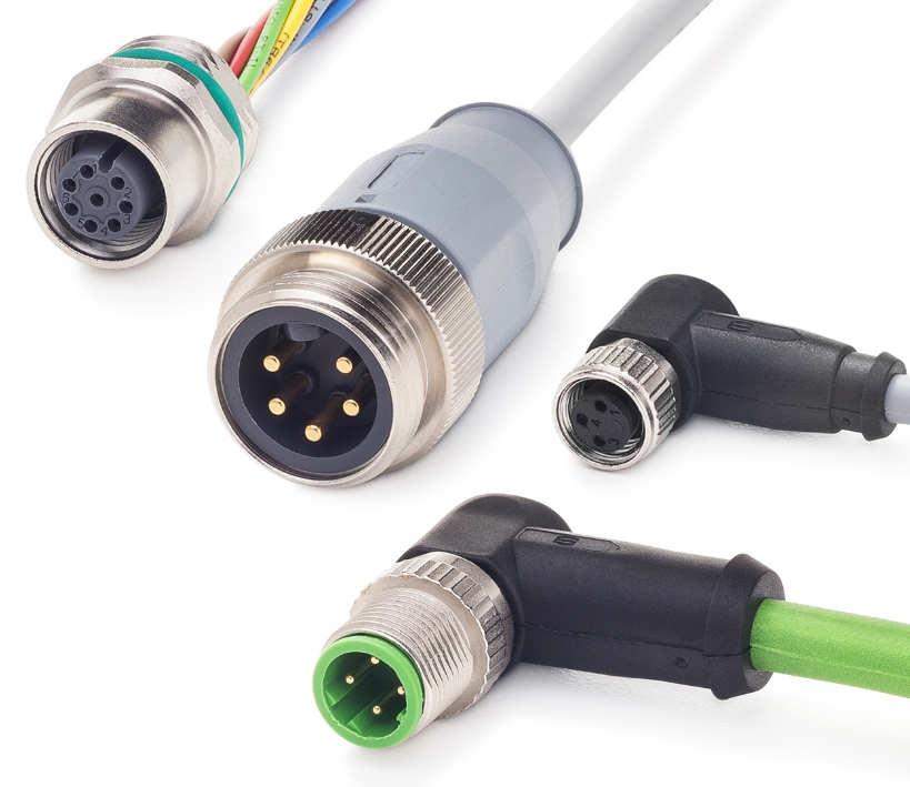 M8, M12 and 7/8 molded cable assembly for data and signal applications