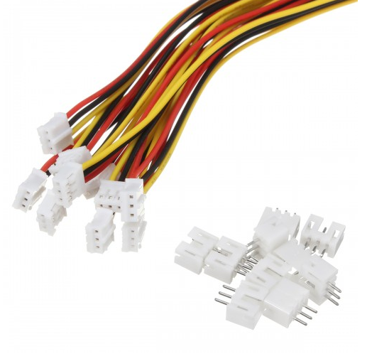 Mini micro JST 2.0 pH 3 pin connector plug wire and cable