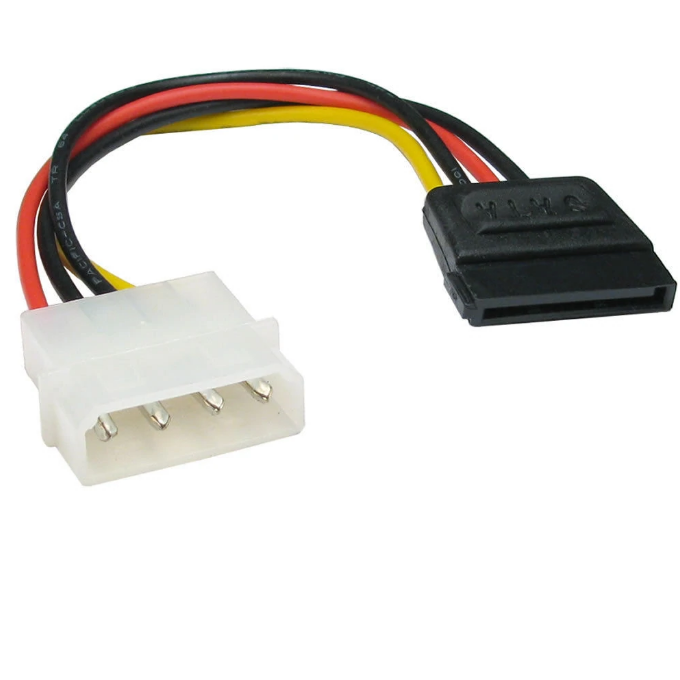 Serial ATA SATA Power Converter Adapter Molex to s-ata cable assembly