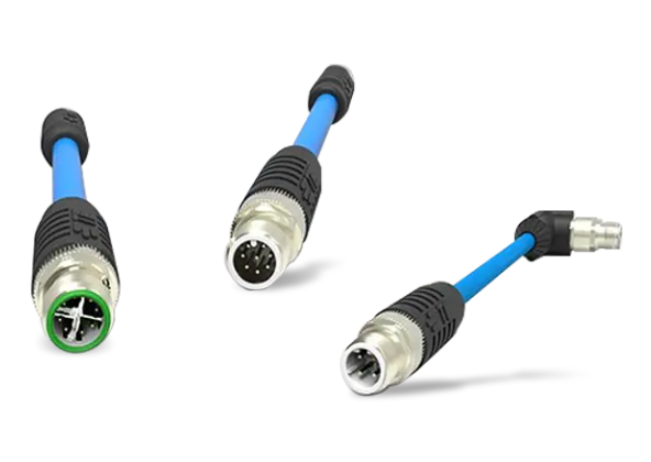 TE Connectivity M12 Cable Assemblies for public transportation applications