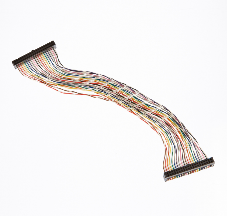 Customized IDC ribbon cable assembly point-to-point insulation displacement connector cable