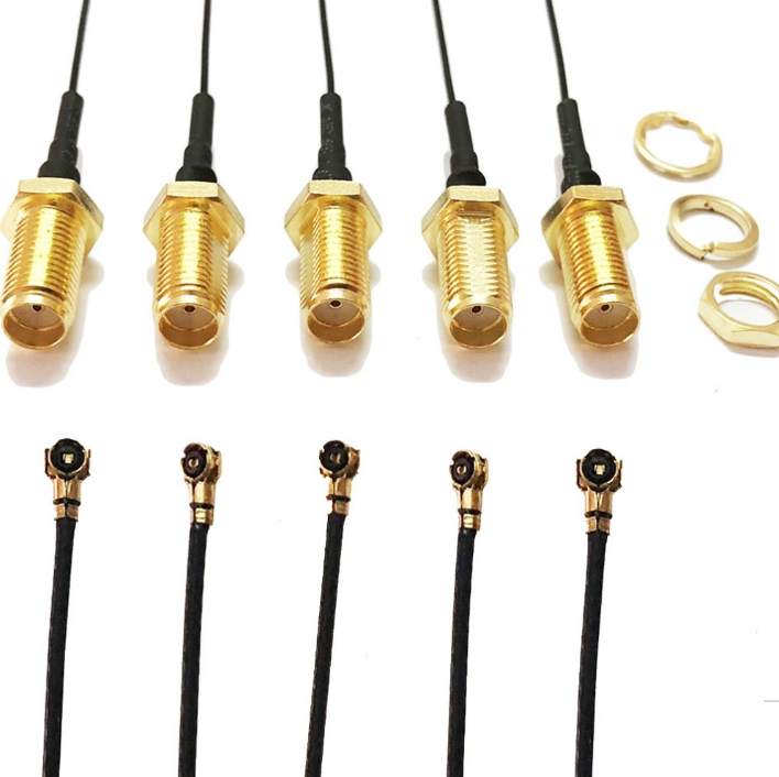 IPEX MHF4 MHF 4 to SMA female Connector RF Pigtail Coaxial Jumper Cable IPEX MHF4 MHF 4 to SMA female Connector RF Pigtail Coaxial Jumper Cable