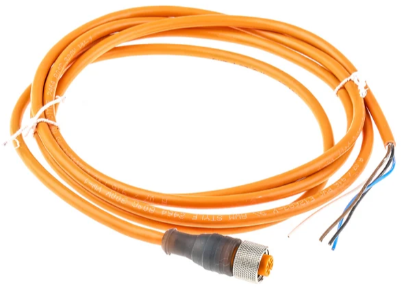 Lumberg Automation M12 connectors 4-Pin Cable assembly Sensor Cord set