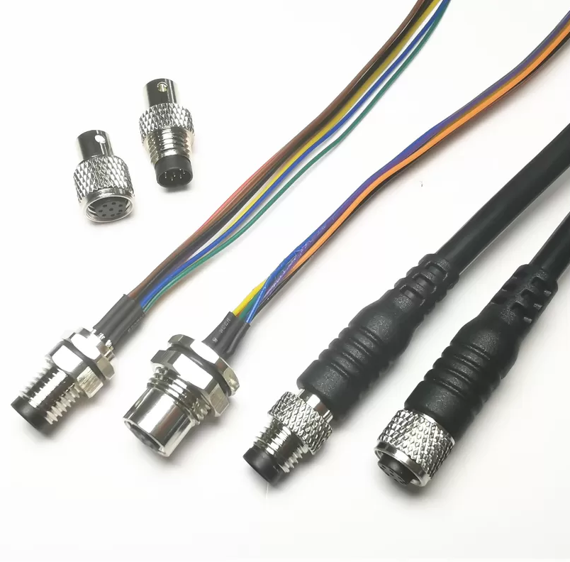 M12 Sensor cable assembly Length Customized application for data cable