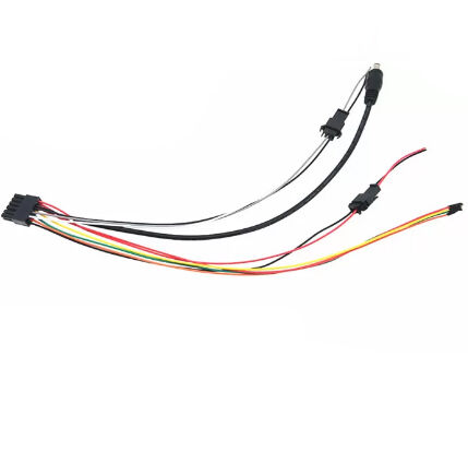 DC Plug Custom Wire Harness 12 Pin Molex 43025 To 2 Pin 3 Pin Male Female Jst-SM 2.5