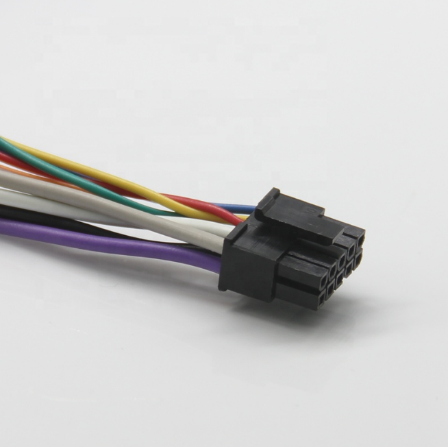 Manufacturing 3.0mm 18-24awg male and female connector Molex harness connector type n