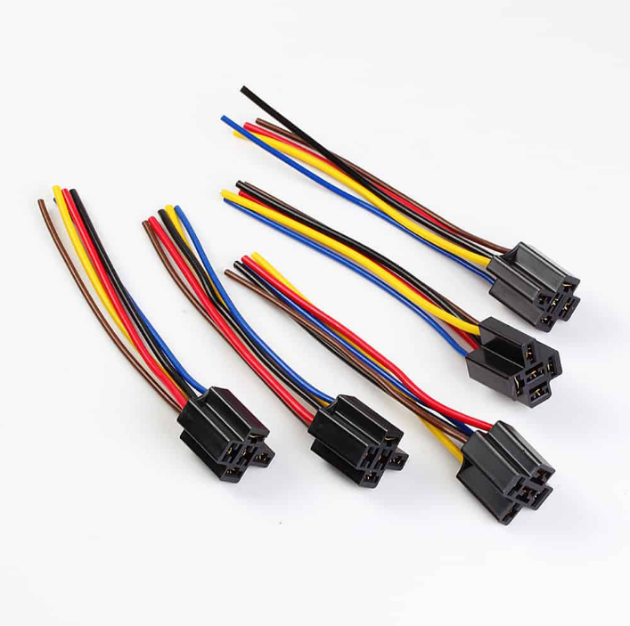 UL approved 5-wire socket outlet cable assembly three 16 AWG and two 18 AWG