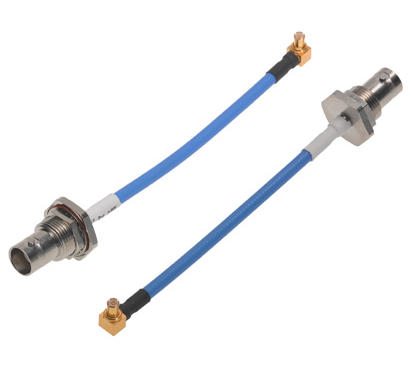 High quality and high electrical performance flexible microwave cable assembly