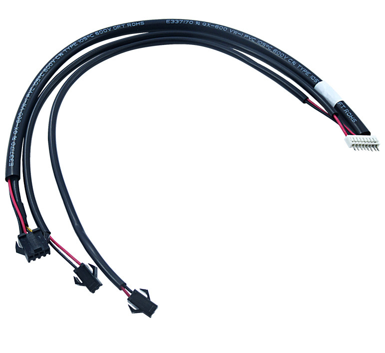 Molex PVC pipe wire to PCB board custom cable assembly for communication / Telecommunications