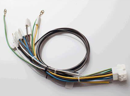 Custom cable harness power cable and control panel high quality cable and harness assembly