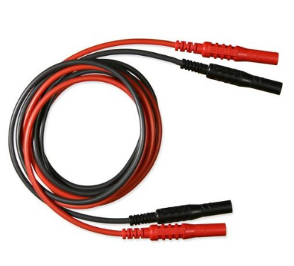 Custom high quality test lead cable assembly black UL / CSA