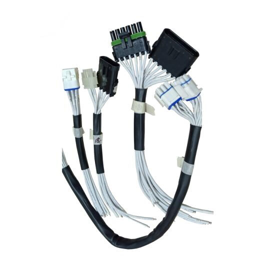 OEM Custom Industrial Electrical Automotive Wire Harness with Different Color 