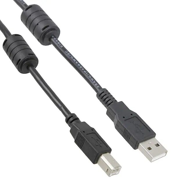 Customized high-quality USB 2.0 cable male A to male B shielding