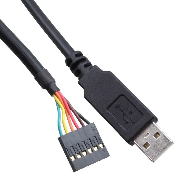High quality USB type-A plug to rectangular connector female unshielded