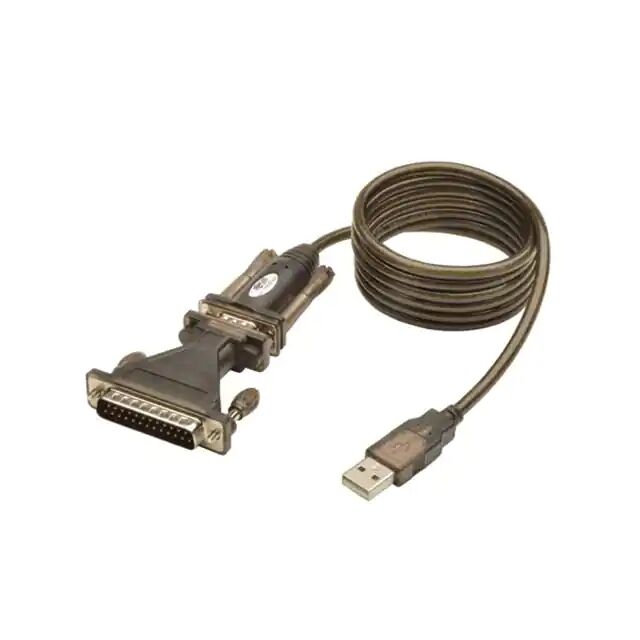 Premium double-shielded cable USB to Serial Adapter Cable USB-A to DB25