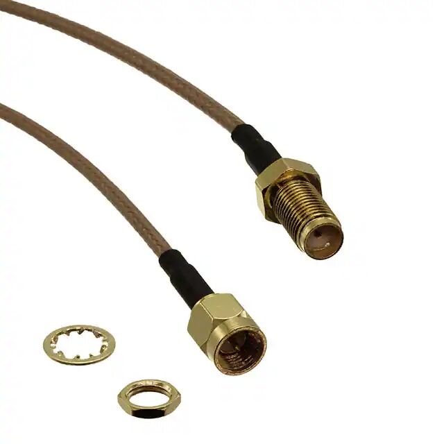Custom coaxial assembly SMA st plug to SMA st Jack rg316 cable