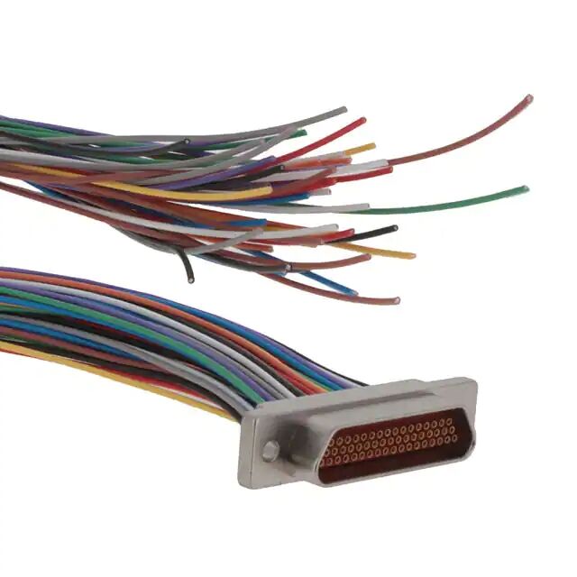 Wholesale customization of D-sub cable assembly female socket to single wire lead