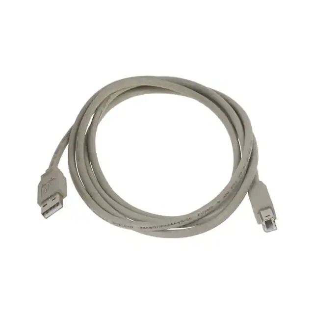 High quality USB 1.1 cable made in China from male a to male B Beige nickel