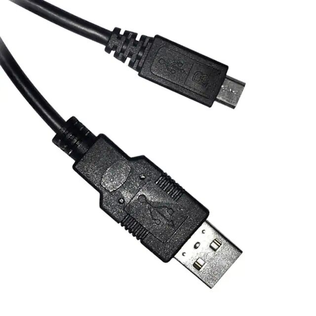 Micro USB 5p B male to USB 2.0 a male for data transfer and charging