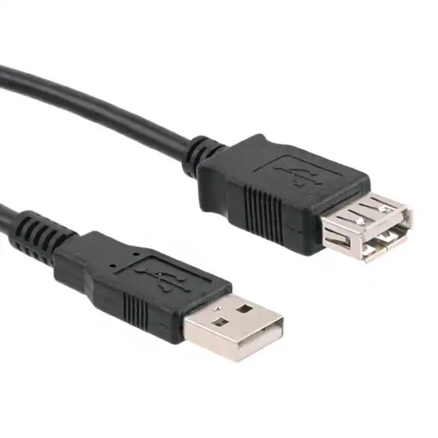 USB 2.0 cable a male to a female shielded 24 AWG 28 AWG